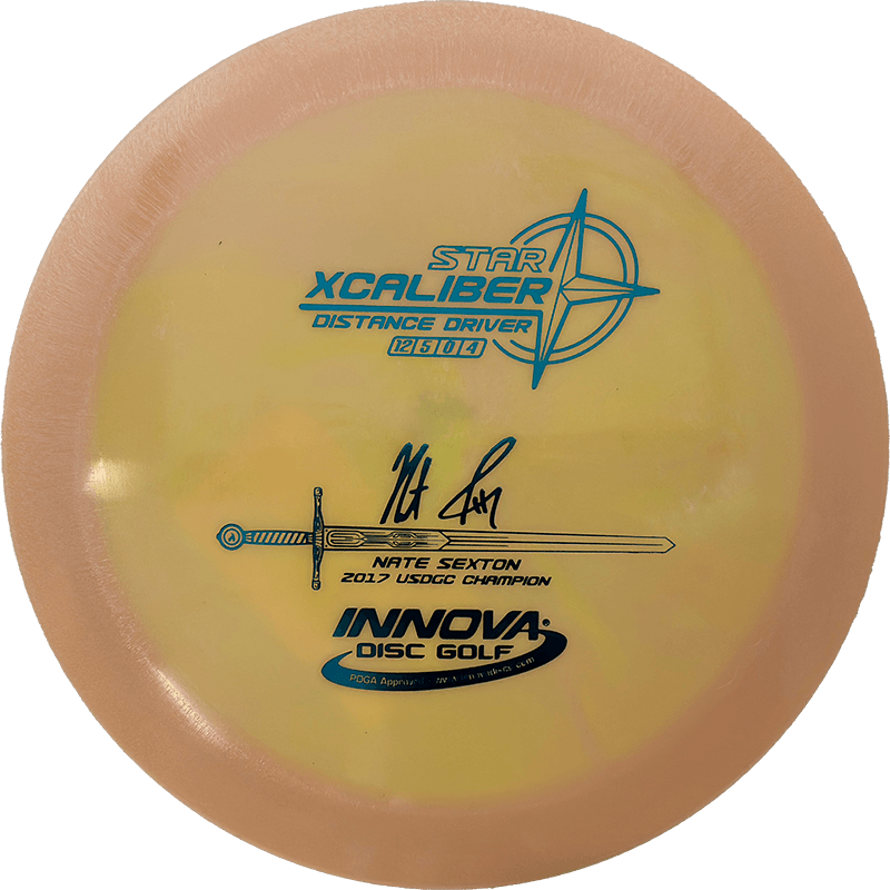 Innova Xcaliber Innova Xcaliber - Star / 168g - Peach (Slate Blue Foil) - Skyline Disc Golf