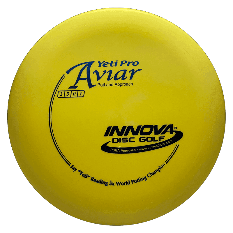 Innova Yeti Aviar - Pro / 175g - Yellow (Blue Foil) - Skyline Disc Golf