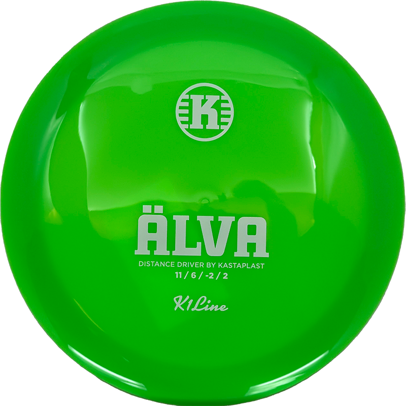 Kastaplast Alva Kastaplast Alva - K1 / 175g - Green (White) - Skyline Disc Golf