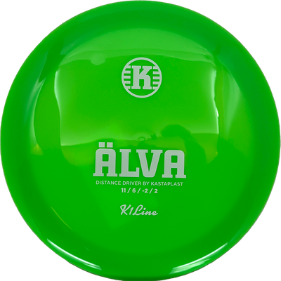 Kastaplast Alva Kastaplast Alva - K1 / 175g - Green (White) - Skyline Disc Golf