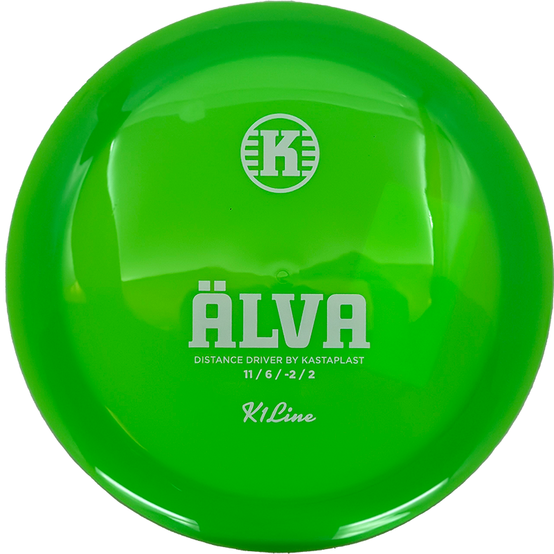 Kastaplast Alva Kastaplast Alva - K1 / 174g - Green (White) - Skyline Disc Golf