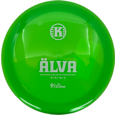 Kastaplast Alva Kastaplast Alva - K1 / 174g - Green (White) - Skyline Disc Golf