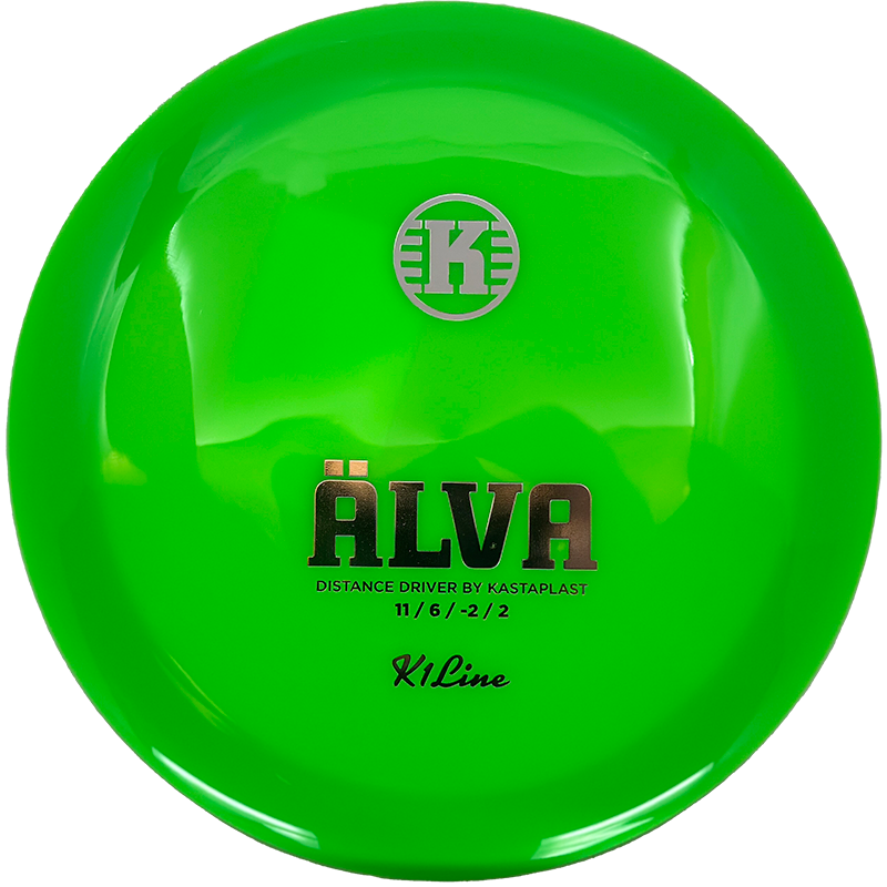 Kastaplast Alva Kastaplast Alva - K1 / 172g - Green (Silver) - Skyline Disc Golf