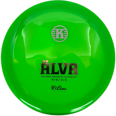 Kastaplast Alva Kastaplast Alva - K1 / 172g - Green (Silver) - Skyline Disc Golf