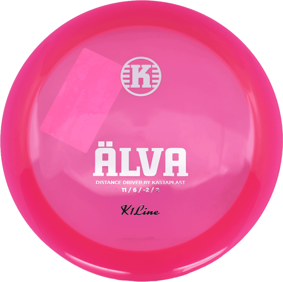 Kastaplast Alva - K1 / 172g - Hot Pink (Silver)