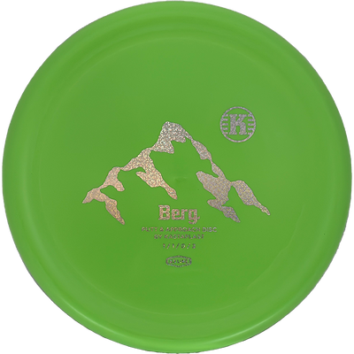 Kastaplast Berg Kastaplast Berg - K3 / 174g - Lime Green (Silver Glitter) - Skyline Disc Golf