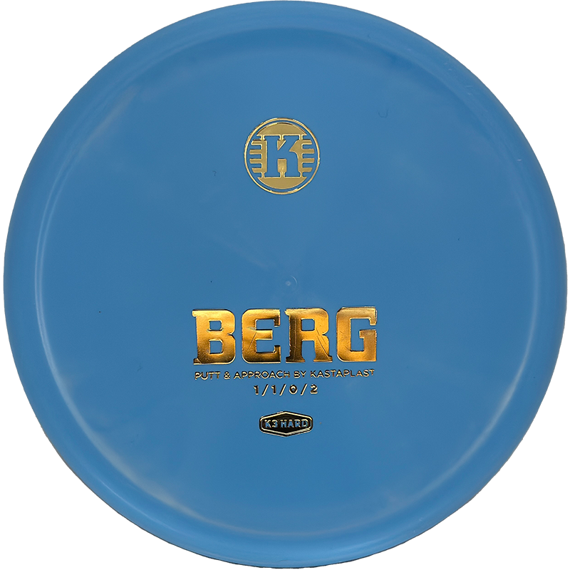 Kastaplast Berg Kastaplast Berg - K3 Hard / 173g - Sky Blue (Gold) - Skyline Disc Golf