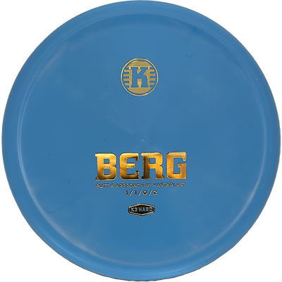 Kastaplast Berg Kastaplast Berg - K3 Hard / 173g - Sky Blue (Gold) - Skyline Disc Golf