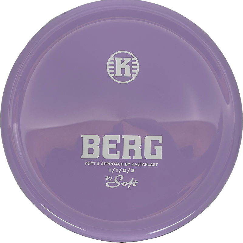 Kastaplast Berg Kastaplast Berg - K1 Soft / 175g - Lavender (White) - Skyline Disc Golf