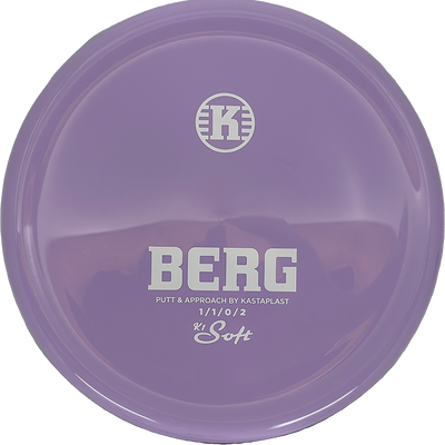 Kastaplast Berg Kastaplast Berg - K1 Soft / 175g - Lavender (White) - Skyline Disc Golf