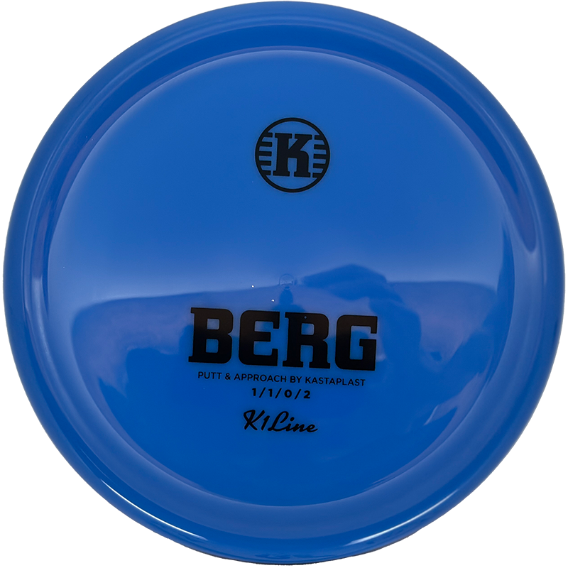 Kastaplast Berg Kastaplast Berg - K1 / 173g - Blue (Black) - Skyline Disc Golf