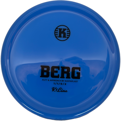 Kastaplast Berg Kastaplast Berg - K1 / 173g - Blue (Black) - Skyline Disc Golf