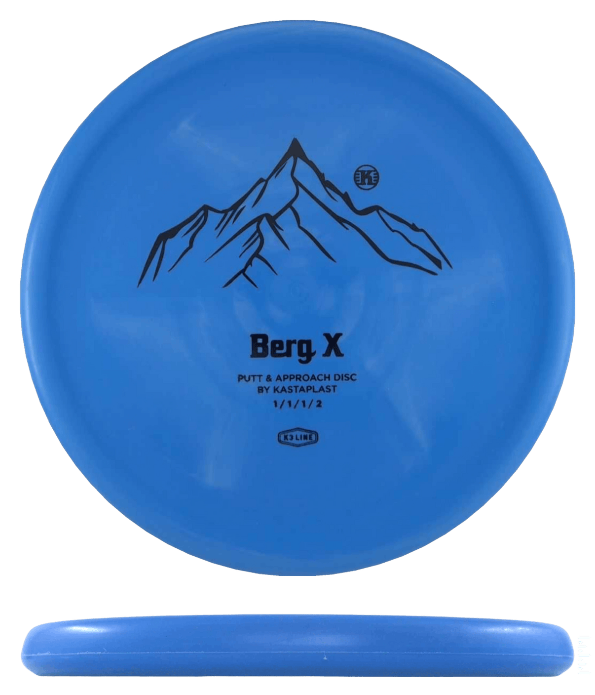 Kastaplast Berg X - K3 / 173g - Sky Blue (Black) - Skyline Disc Golf