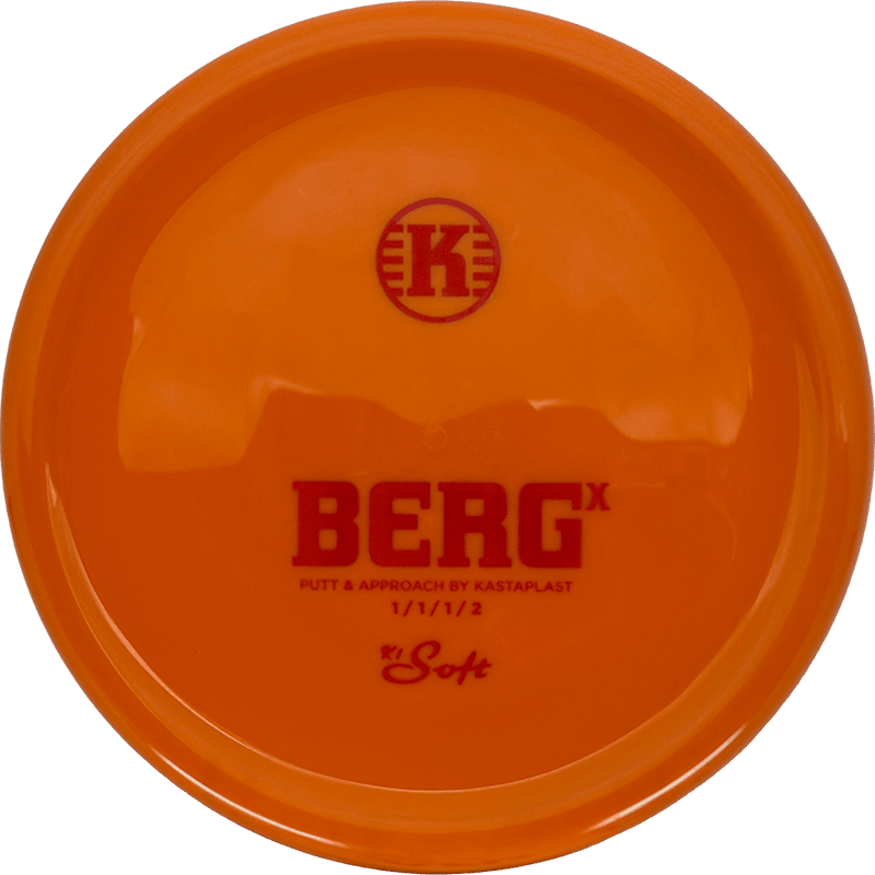 Kastaplast Berg X Kastaplast Berg X - K1 Soft / 174g - Orange (Red) - Skyline Disc Golf