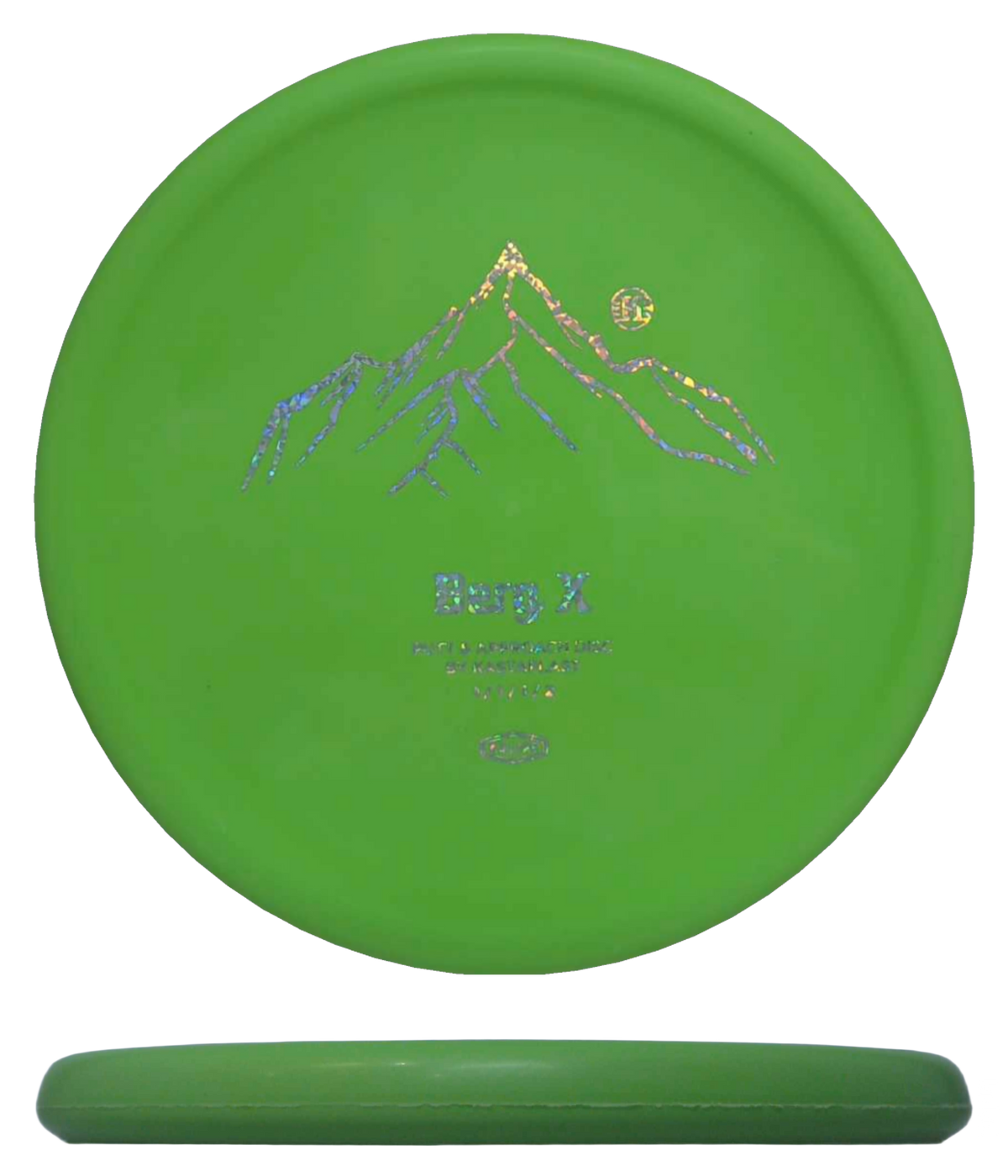 Kastaplast Berg X - K3 / 173g - Lime (Chrome Shatter) - Skyline Disc Golf