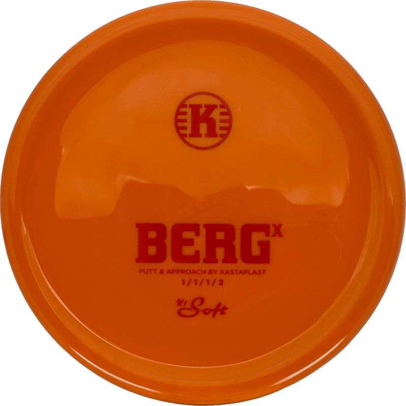 Kastaplast Berg X - K1 Soft / 174g - Orange (Red) - Skyline Disc Golf