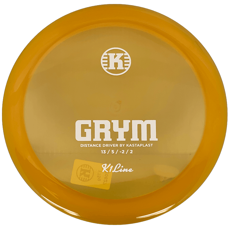 Kastaplast Grym Kastaplast Grym - K1 / 175g - Orange (White) - Skyline Disc Golf