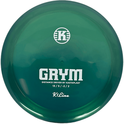 Kastaplast Grym Kastaplast Grym - K1 - Last Run / 174g - Metallic Green (White) - Skyline Disc Golf