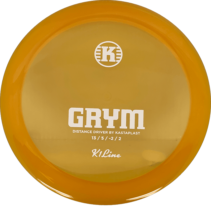 Kastaplast Grym Kastaplast Grym - K1 / Unstamped - Orange (White) - Skyline Disc Golf