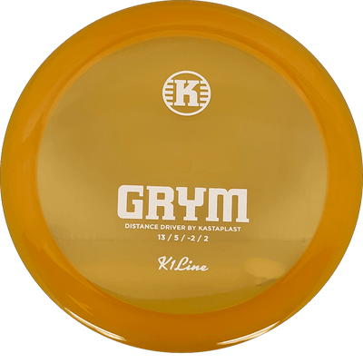 Kastaplast Grym Kastaplast Grym - K1 / Unstamped - Orange (White) - Skyline Disc Golf