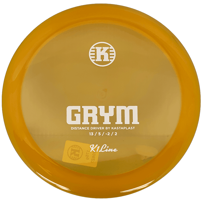 175g - Orange (White) K1 Kastaplast Grym - Skyline Disc Golf
