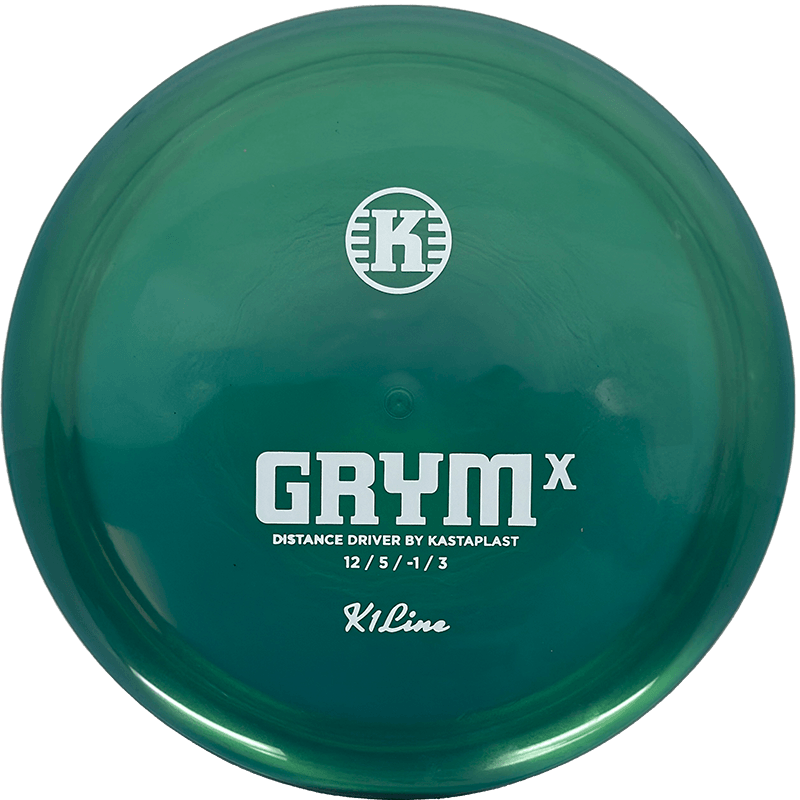 Kastaplast Grym X Kastaplast Grym X - K1 - Last Run / 174g - Metallic Green (White) - Skyline Disc Golf