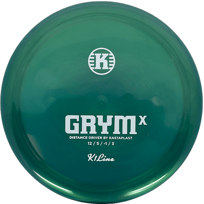 Kastaplast Grym X Kastaplast Grym X - K1 - Last Run / 174g - Metallic Green (White) - Skyline Disc Golf