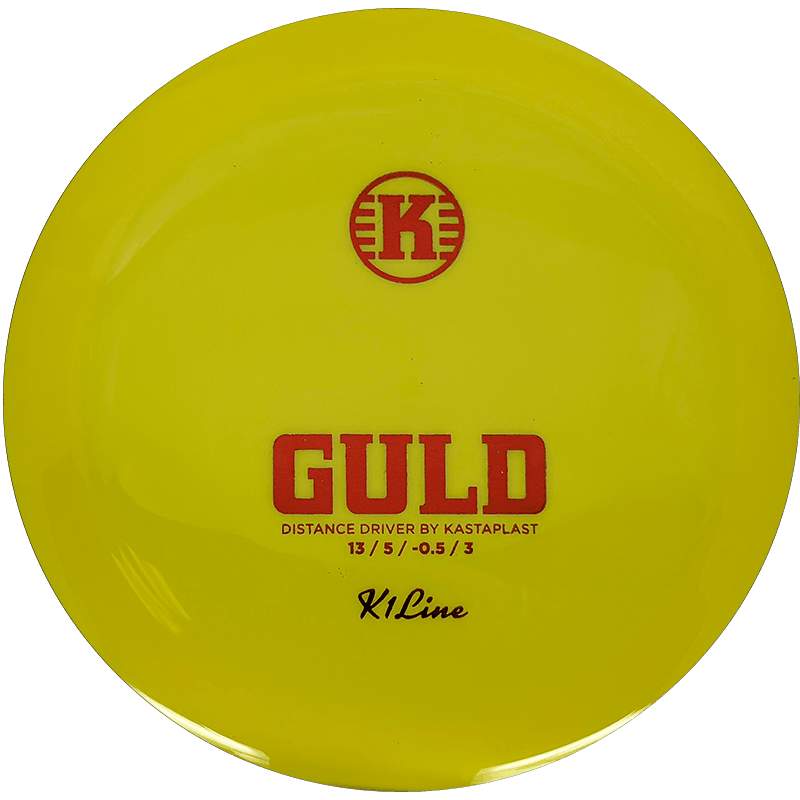 Kastaplast Guld Kastaplast Guld - K1 / 172g - Yellow (Red) - Skyline Disc Golf