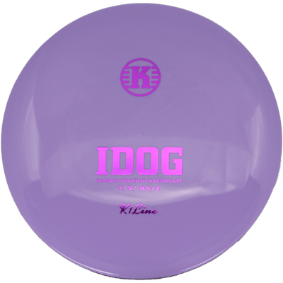 Kastaplast Idog Kastaplast Idog - K1 / 176g - Lavender (Magenta Foil) - Skyline Disc Golf