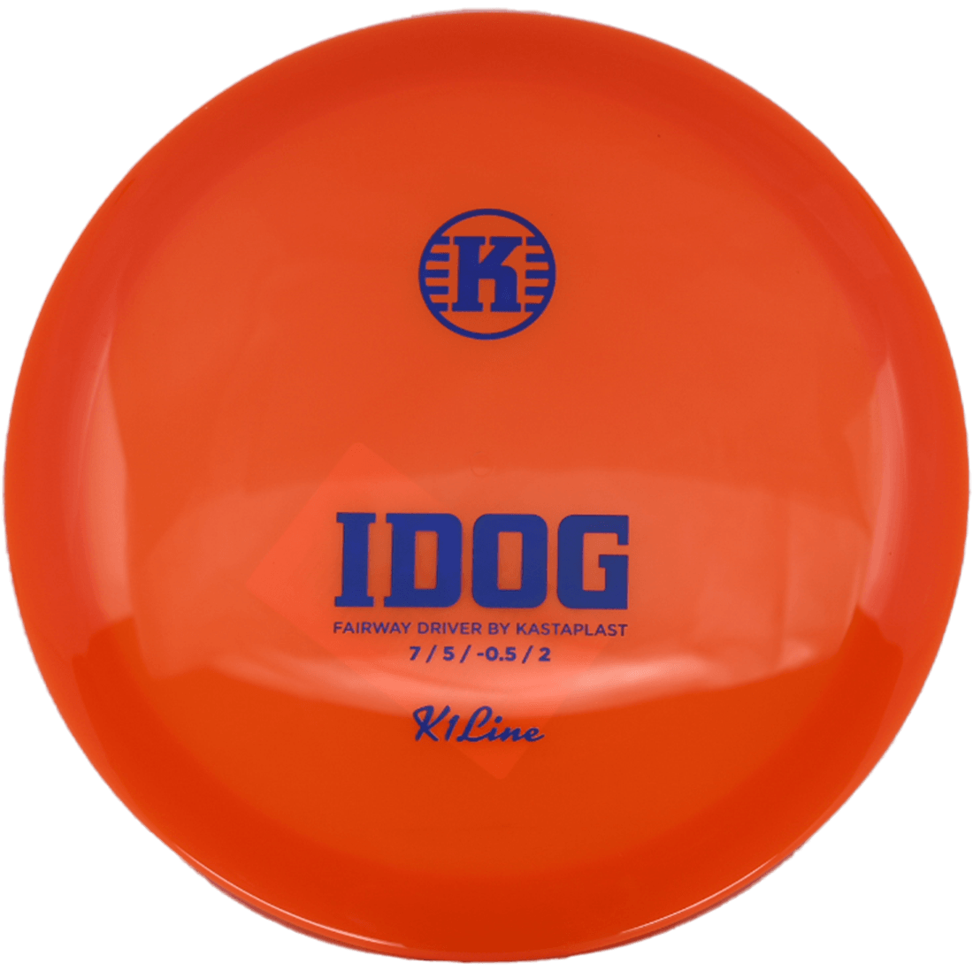 Kastaplast Idog - K1 / 172g - Orange (Blue) - Skyline Disc Golf