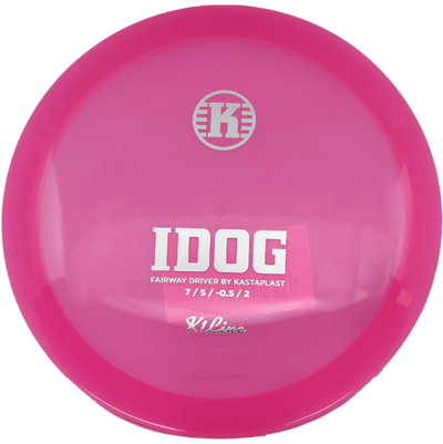 Kastaplast Idog Kastaplast Idog - K1 / 171g - Hot Pink (Silver) - Skyline Disc Golf