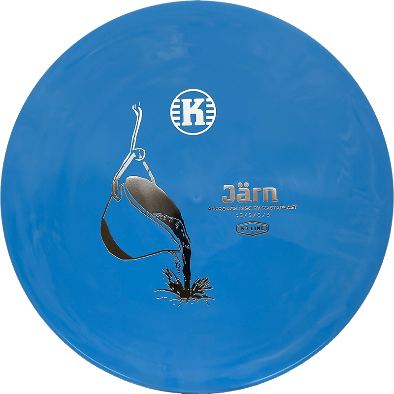 Kastaplast Järn Kastaplast Järn - K3 / 170g - Blue (Silver) - Skyline Disc Golf