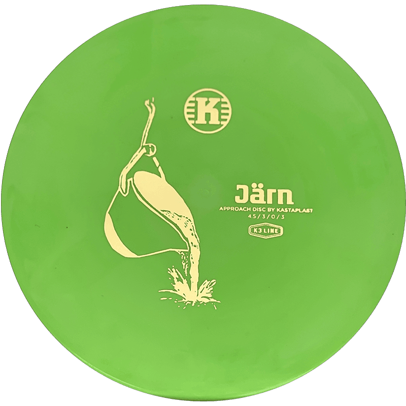 Kastaplast Järn Kastaplast Järn - K3 / 175g - Lime (Gold) - Skyline Disc Golf