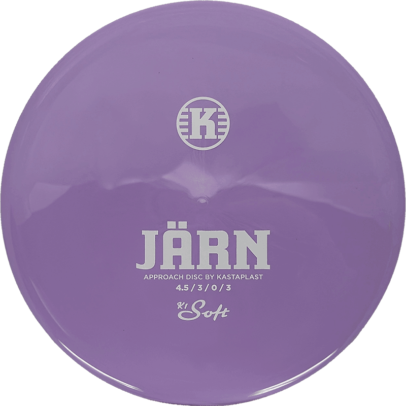 173g - Lavender (White) *1026* K1 Soft Kastaplast Järn - Skyline Disc Golf