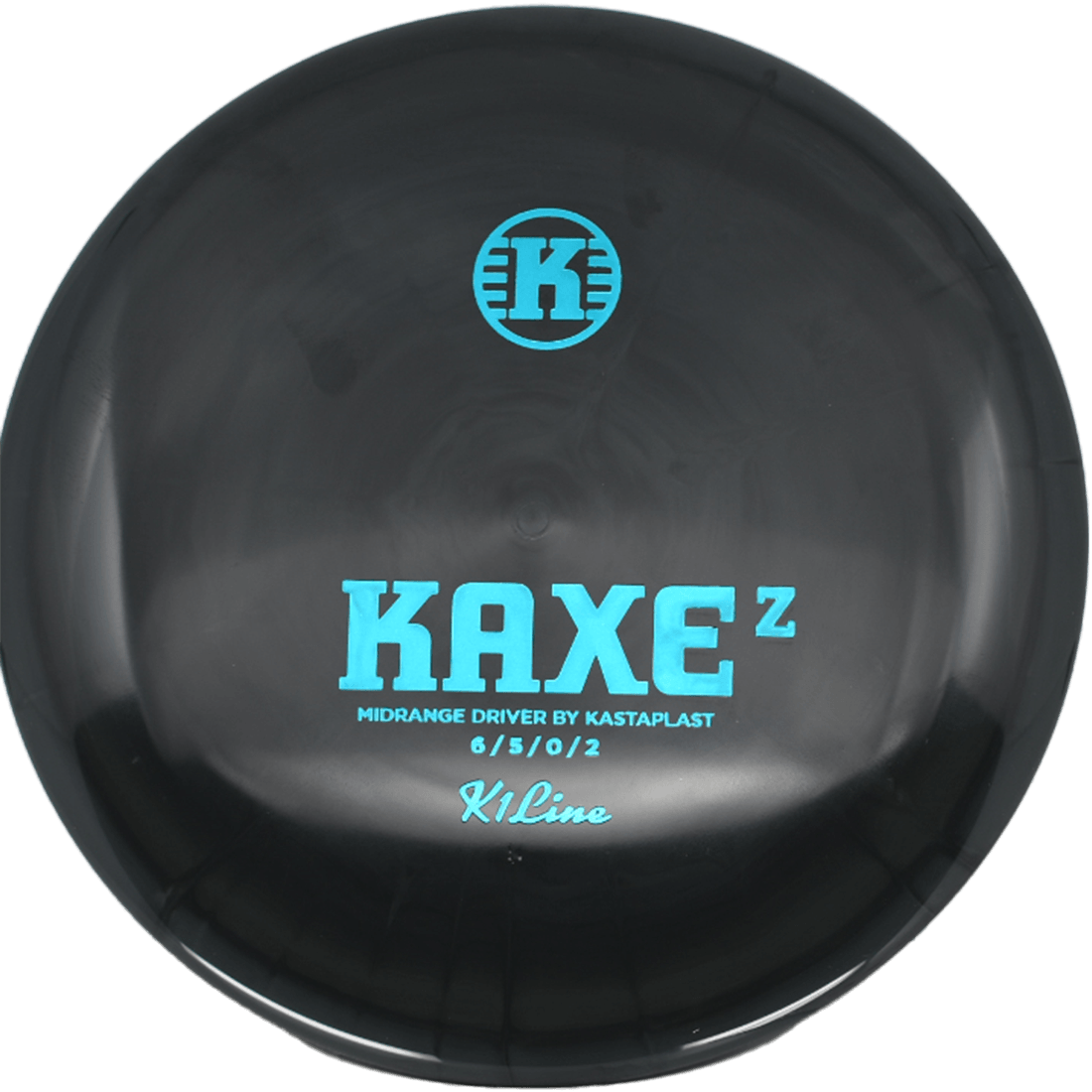 Kastaplast Kaxe Z - K1 / 173g - Black (Light Blue Foil) - Skyline Disc Golf