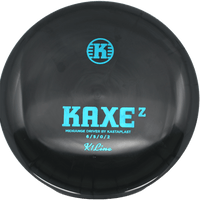 Kastaplast Kaxe Z - K1 / 173g - Black (Light Blue Foil) - Skyline Disc Golf