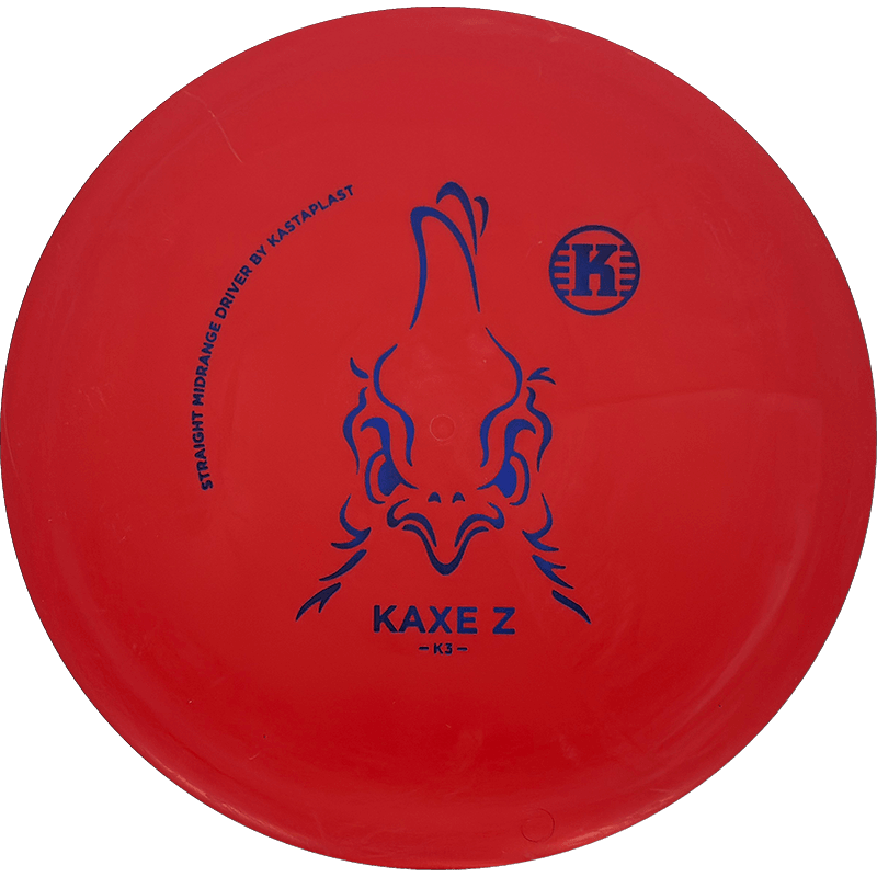 Kastaplast Kaxe Z Kastaplast Kaxe Z - K3 / 170g - Red (Blue) - Skyline Disc Golf