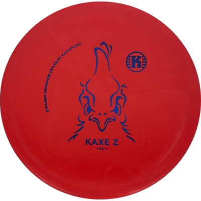 Kastaplast Kaxe Z Kastaplast Kaxe Z - K3 / 170g - Red (Blue) - Skyline Disc Golf