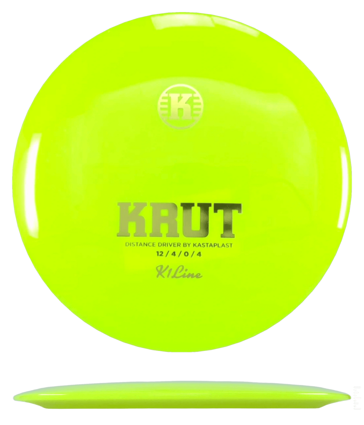Kastaplast Krut - K1 / 169g - Yellow (Gold) - Skyline Disc Golf