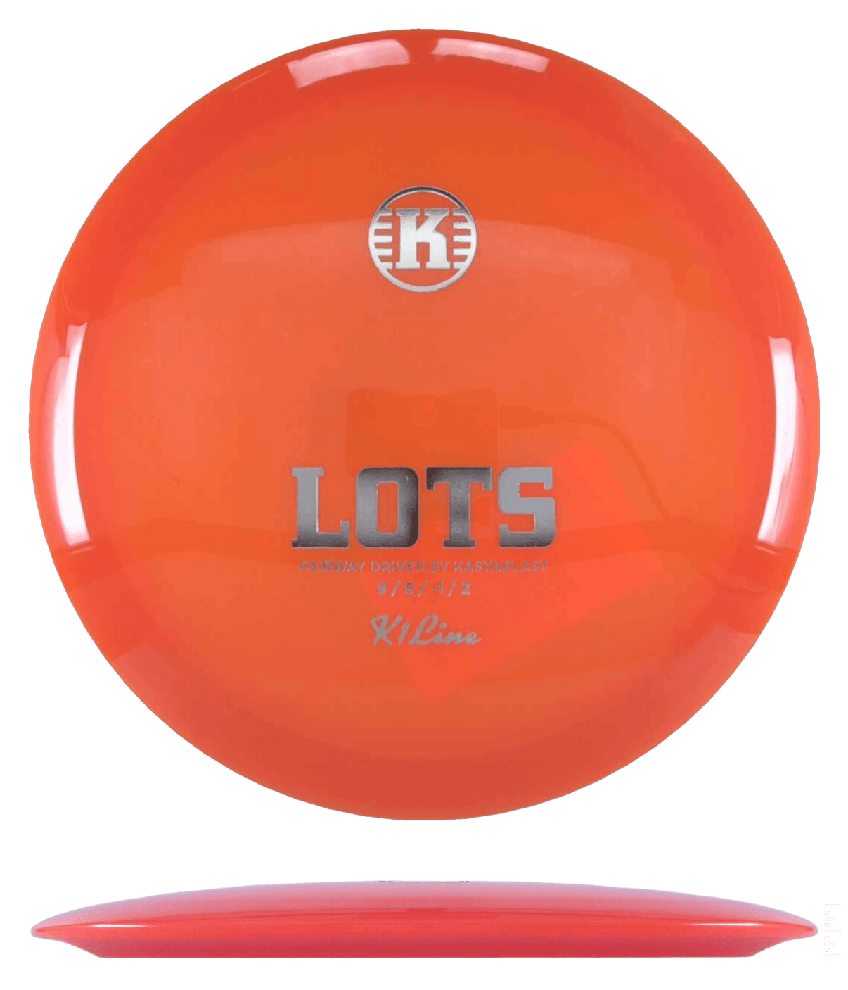 Kastaplast Lots - K1 / 173g - Orange (Silver) - Skyline Disc Golf