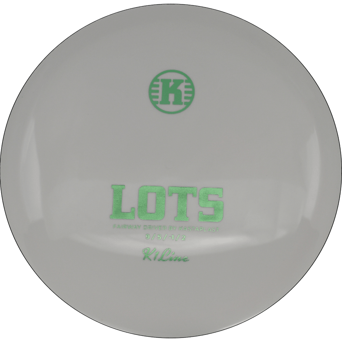 172g - White (Green Foil) K1 Kastaplast Lots - Skyline Disc Golf