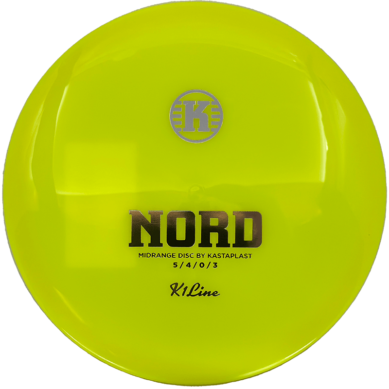 Kastaplast Nord Kastaplast Nord - K1 / 177g - Yellow (Silver) - Skyline Disc Golf