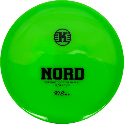 Kastaplast Nord Kastaplast Nord - K1 / 179g - Lime Green (Black) - Skyline Disc Golf