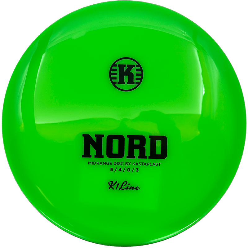 Kastaplast Nord Kastaplast Nord - K1 / 180g - Green (Black) - Skyline Disc Golf