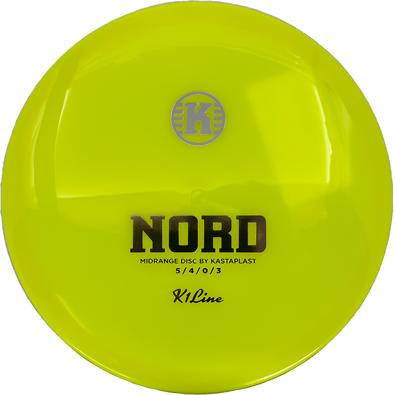 Kastaplast Nord Kastaplast Nord - K1 / 180g - Yellow (Silver) - Skyline Disc Golf