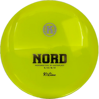 Kastaplast Nord - K1 / 180g - Yellow (Silver) - Skyline Disc Golf