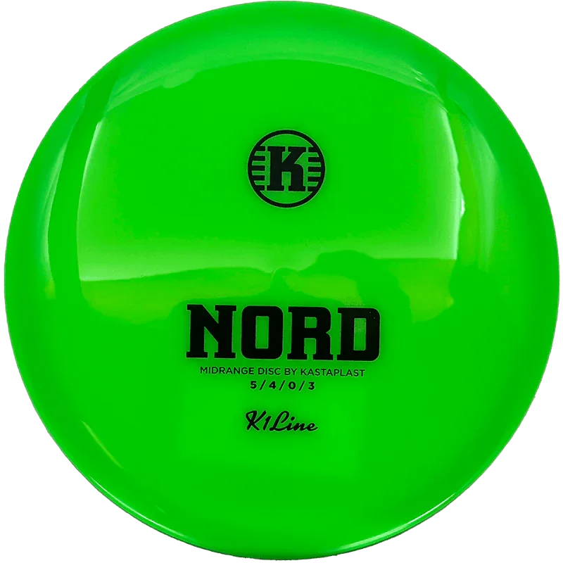 Kastaplast Nord - K1 / 180g - Green (Black) - Skyline Disc Golf