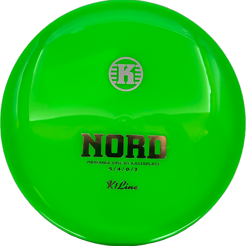 174g - Green (Silver) K1 Kastaplast Nord - Skyline Disc Golf