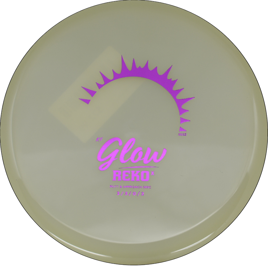 Kastaplast Reko Kastaplast Reko - K1 Glow / 176g - Glow (Magenta Foil) *032* - Skyline Disc Golf