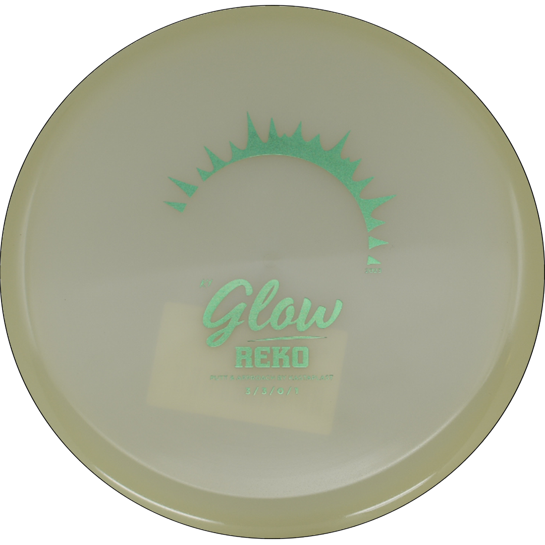 Kastaplast Reko Kastaplast Reko - K1 Glow / 176g - Glow (Green Foil) *034* - Skyline Disc Golf